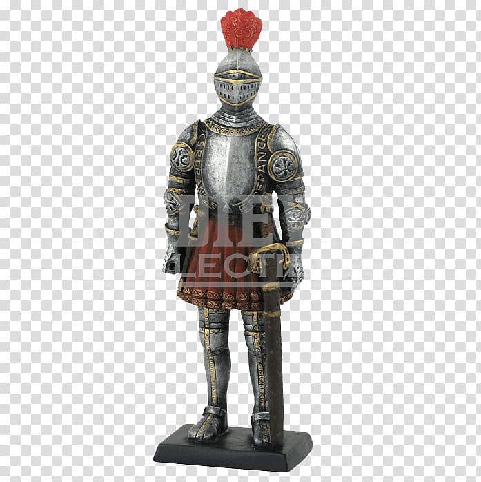 Knight Middle Ages Statue Warrior Sculpture, Knight transparent background PNG clipart