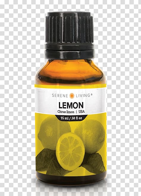 Lemon Essential oil Frankincense Eucalyptus radiata, lemon Oil transparent background PNG clipart
