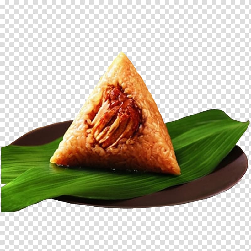 China Zongzi Rice pudding Salted duck egg Dragon Boat Festival, Delicious meat transparent background PNG clipart