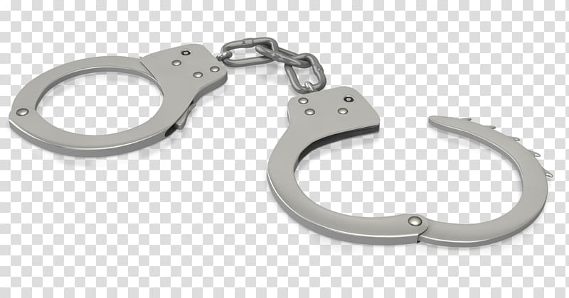 Handcuffs Police officer Arrest , handcuffs transparent background PNG clipart