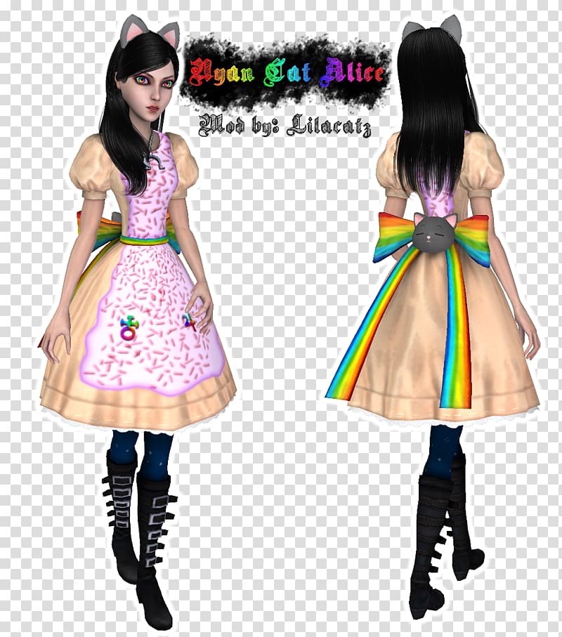 Minecraft Nyan Cat Alice: Madness Returns The Sims 4 Video game, alice transparent background PNG clipart