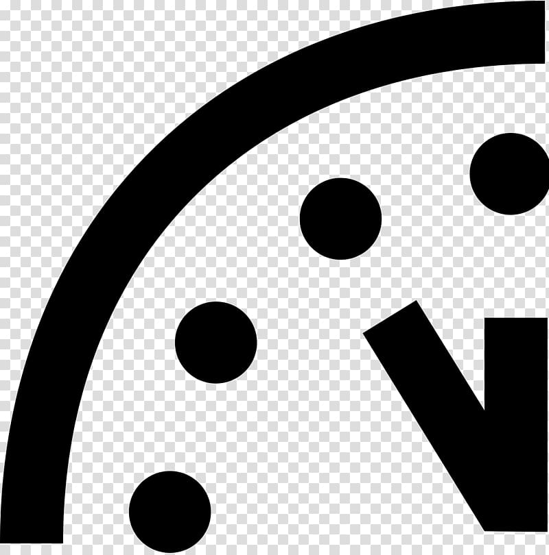 Atomic clock Doomsday Clock Bulletin of the Atomic Scientists Time, clock transparent background PNG clipart