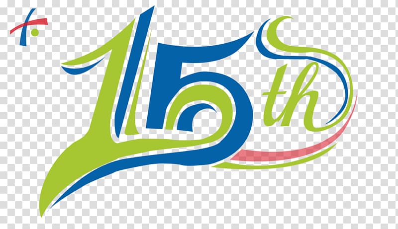 Anniversary Birthday Logo , 15th birthday transparent background PNG clipart