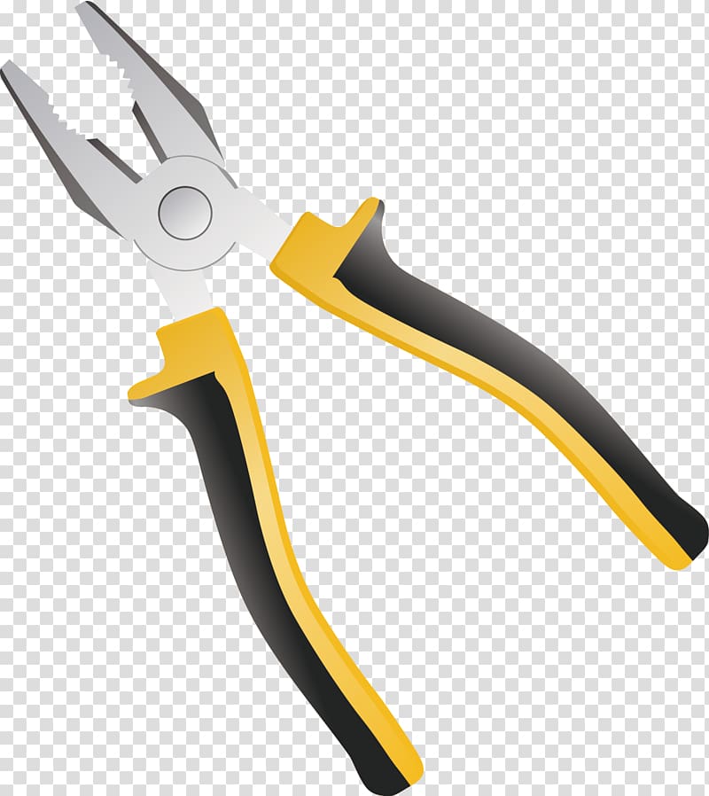 Diagonal pliers Tool, pliers transparent background PNG clipart