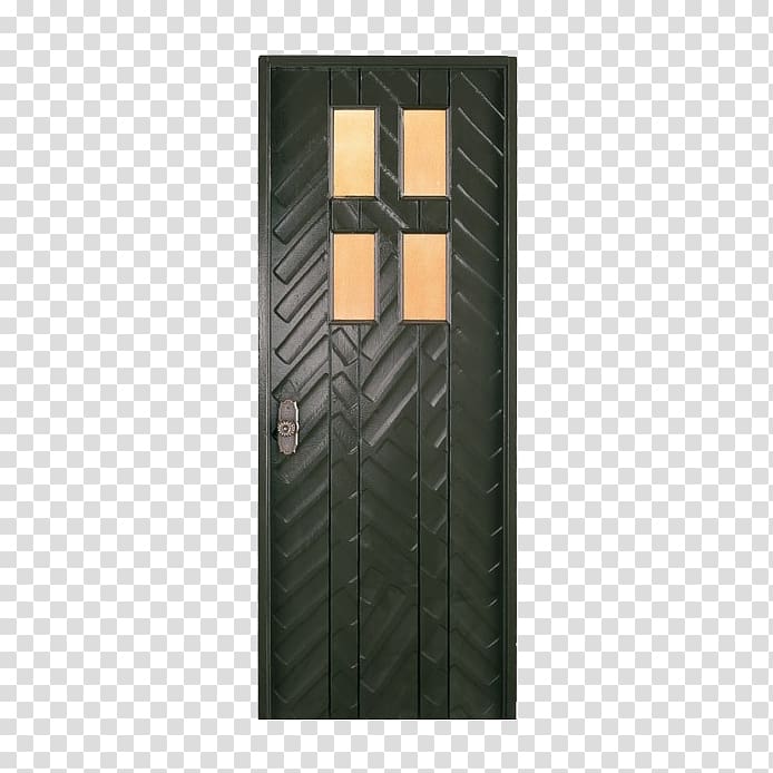 Door Red, Black single door transparent background PNG clipart
