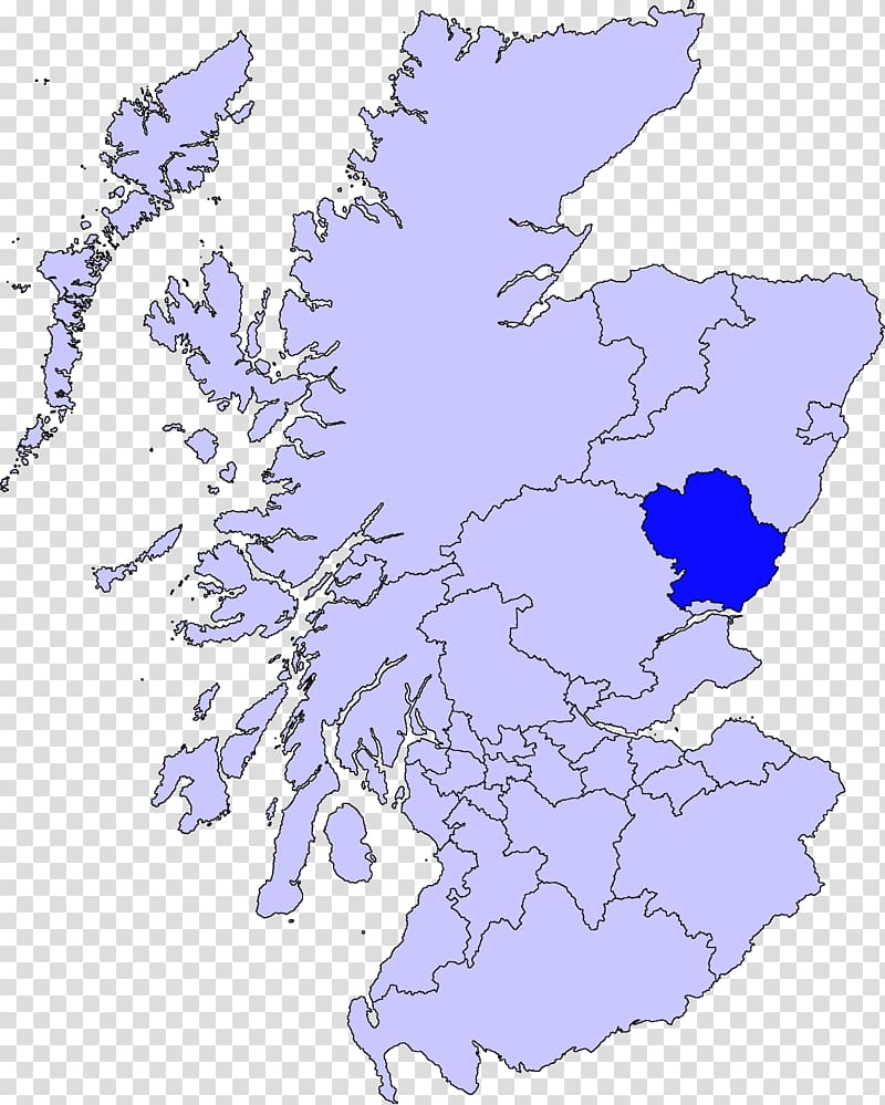 Fife Stirling Central Region, Scotland Map Scottish Gaelic, map transparent background PNG clipart