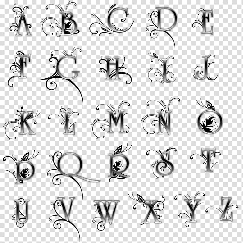 Tattoo Pro Stencils  Writing Font ClownAnticscom
