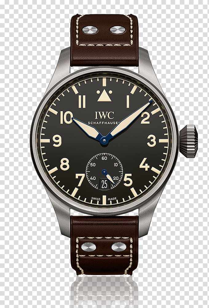 IWC Schaffhausen International Watch Company IWC Pilot\'s Watch Mark XVIII 0506147919, watch transparent background PNG clipart