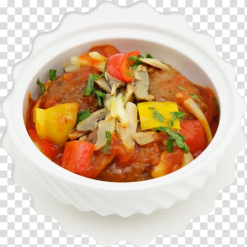 Red curry Satay Irish stew Indian cuisine, bread transparent background PNG clipart