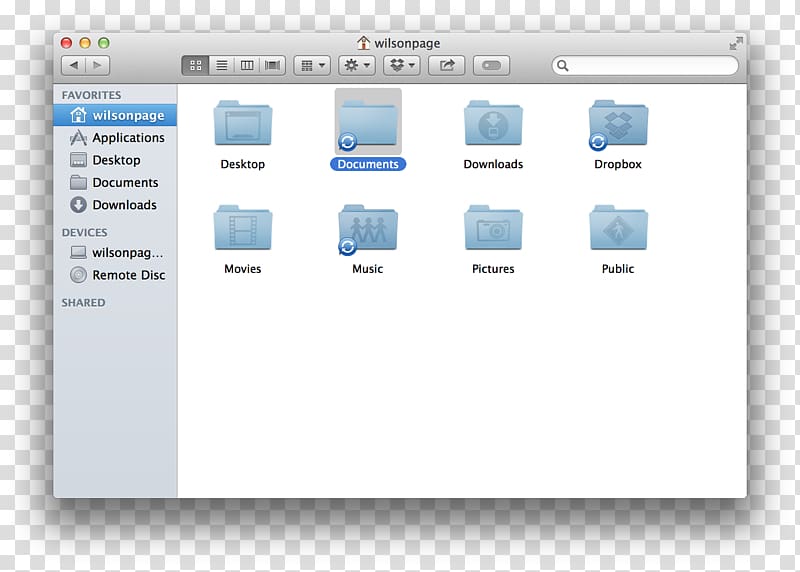 macOS Home directory Finder, dropbox transparent background PNG clipart