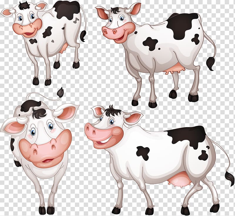 Dairy cattle, clarabelle cow transparent background PNG clipart