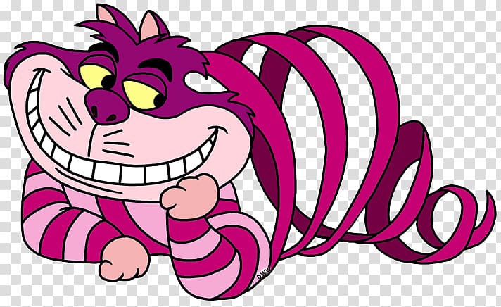 Cheshire Cat Alice , Cat transparent background PNG clipart