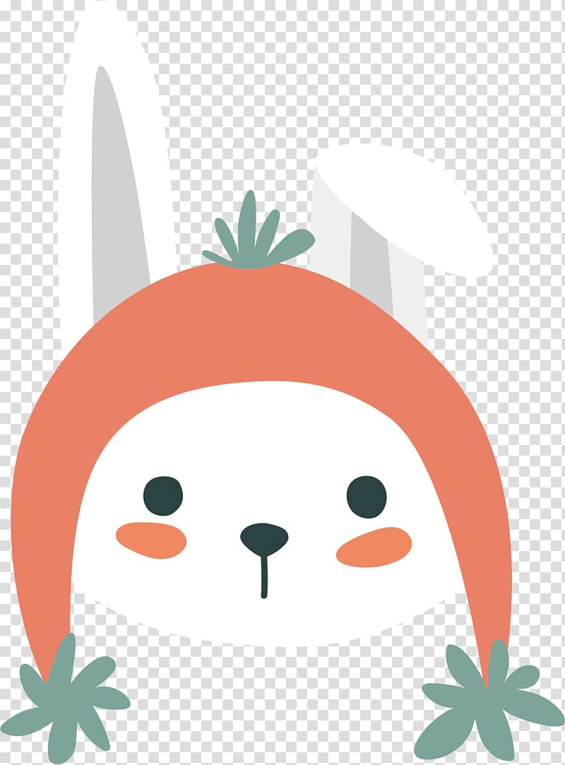 , cute little bunny transparent background PNG clipart