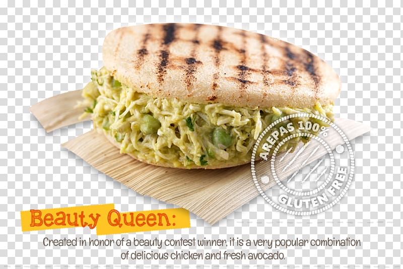 Breakfast sandwich Arepa Amaize Fast food, breakfast transparent background PNG clipart