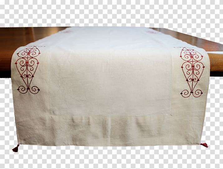 Tablecloth Cloth Napkins Furniture Embroidery, table transparent background PNG clipart