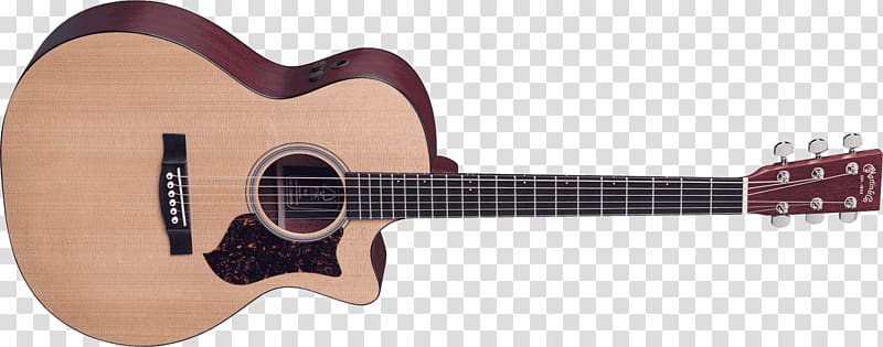 Acoustic guitar C. F. Martin & Company Martin GPCPA4 Acoustic-Electric Guitar Cutaway, acoustic audio transparent background PNG clipart