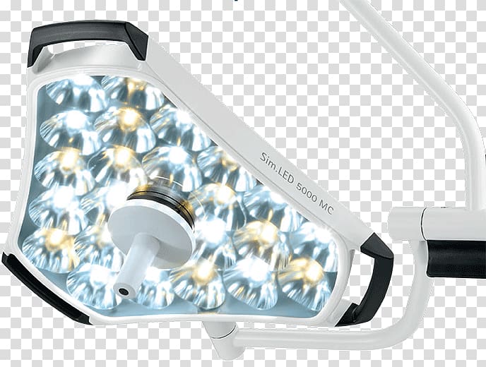 Light-emitting diode Surgical lighting Light fixture, light transparent background PNG clipart