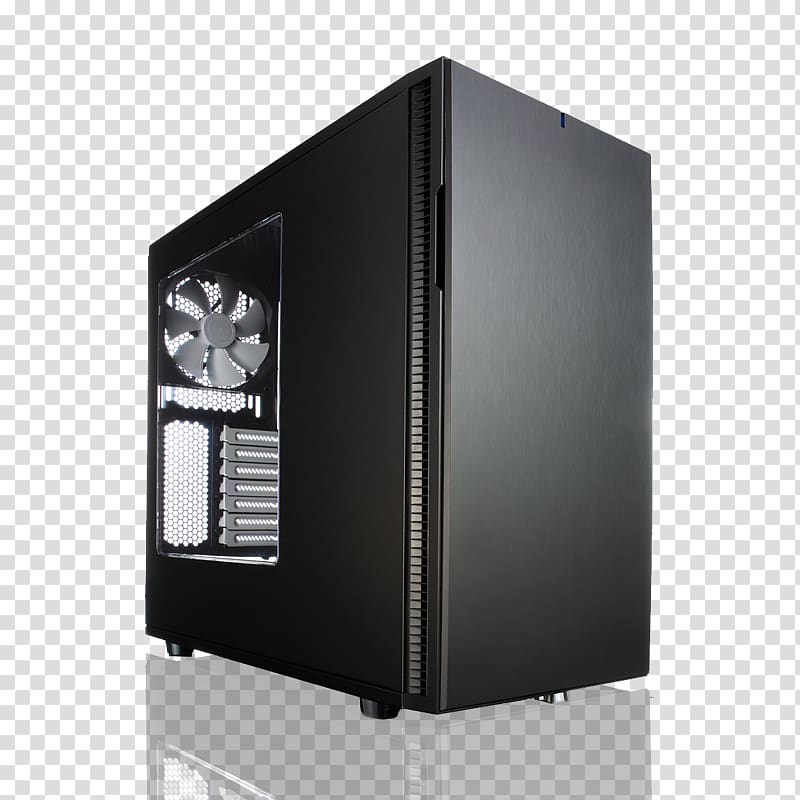 Computer Cases & Housings Fractal Design Define R5, Window ATX Fractal Design Define R6 Midi Tower Case, mesh computers transparent background PNG clipart