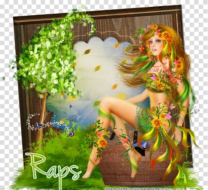 Art Desktop Flower Computer , secret garden wind transparent background PNG clipart