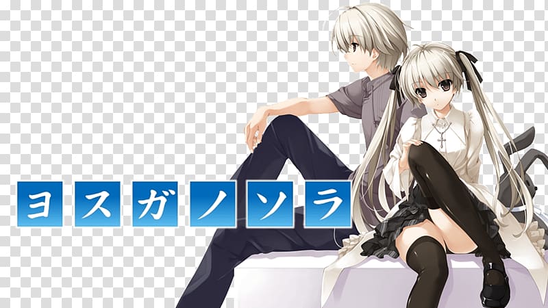Yosuga no Sora Anime Fan art Desktop , Anime transparent background PNG clipart