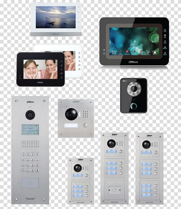 Video door-phone Intercom Feature phone Access control, dahua transparent background PNG clipart
