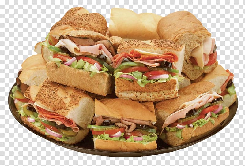 Delicatessen Submarine sandwich Lunch Buffet, bread transparent background PNG clipart