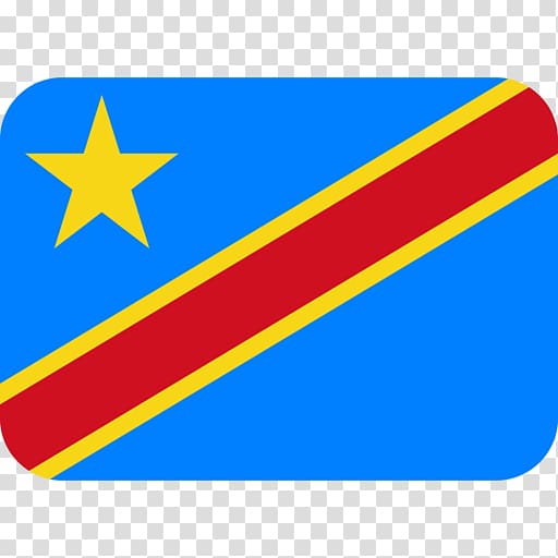 Flag of the Democratic Republic of the Congo, Flag transparent background PNG clipart