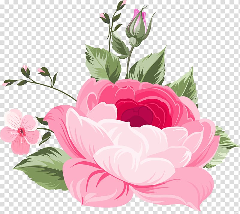 Flower Watercolor painting, cock transparent background PNG clipart