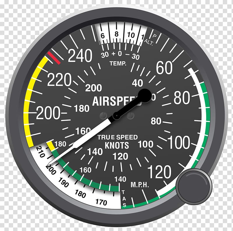 Aircraft Airplane Airspeed indicator True airspeed, Speed Meter transparent background PNG clipart
