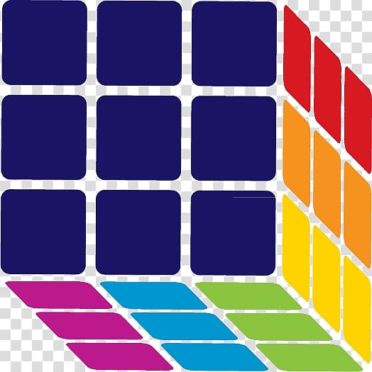 Rubik's Cube transparent background PNG clipart