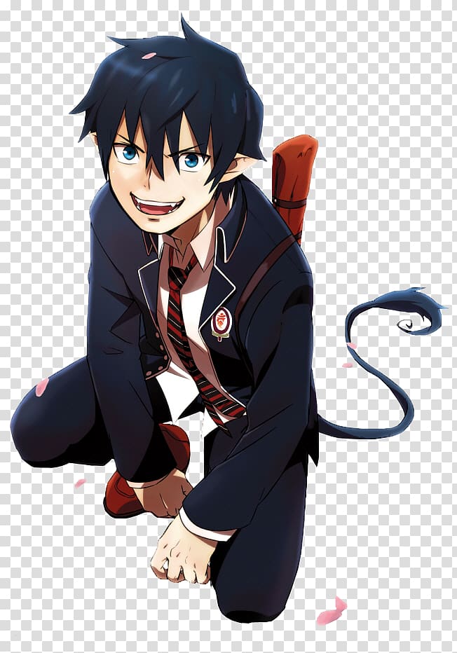 Rin Okumura Blue Exorcist Mephisto Anime, Anime transparent background PNG clipart