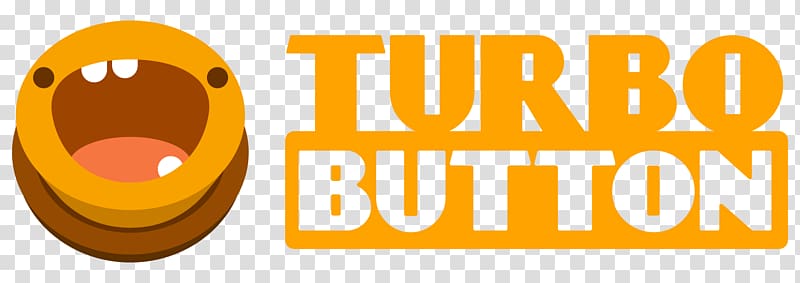 Turbo button Logo Turbocharger Smiley Video game, Turbo Button transparent background PNG clipart