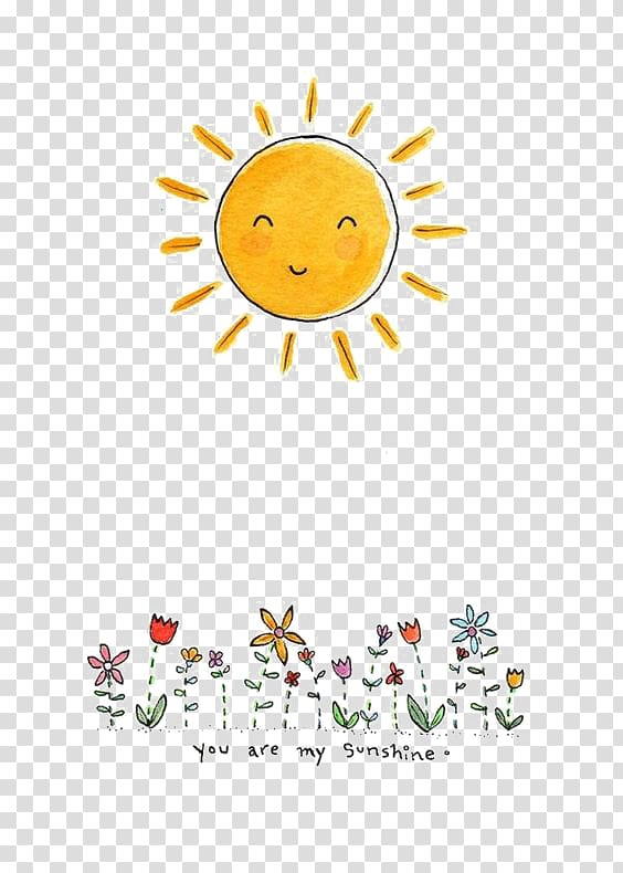 cartoon sun transparent background PNG clipart