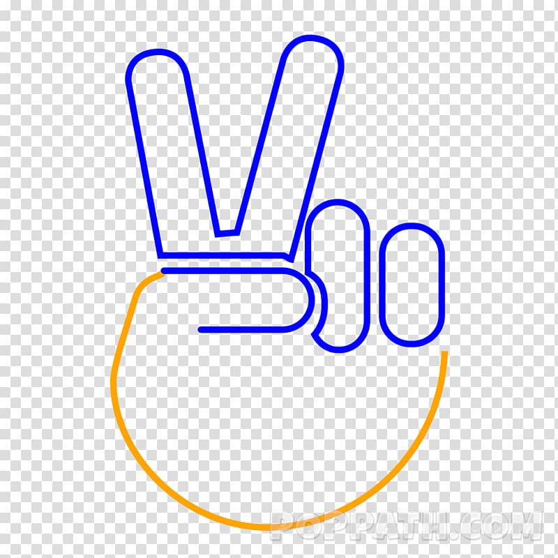 Emoji V sign Thumb Hand Text messaging, Emoji transparent background PNG clipart