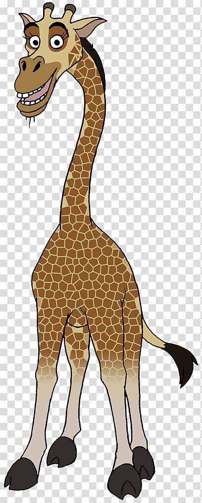 Giraffe Melman Gloria Alex Marty, madagascar gloria transparent background PNG clipart