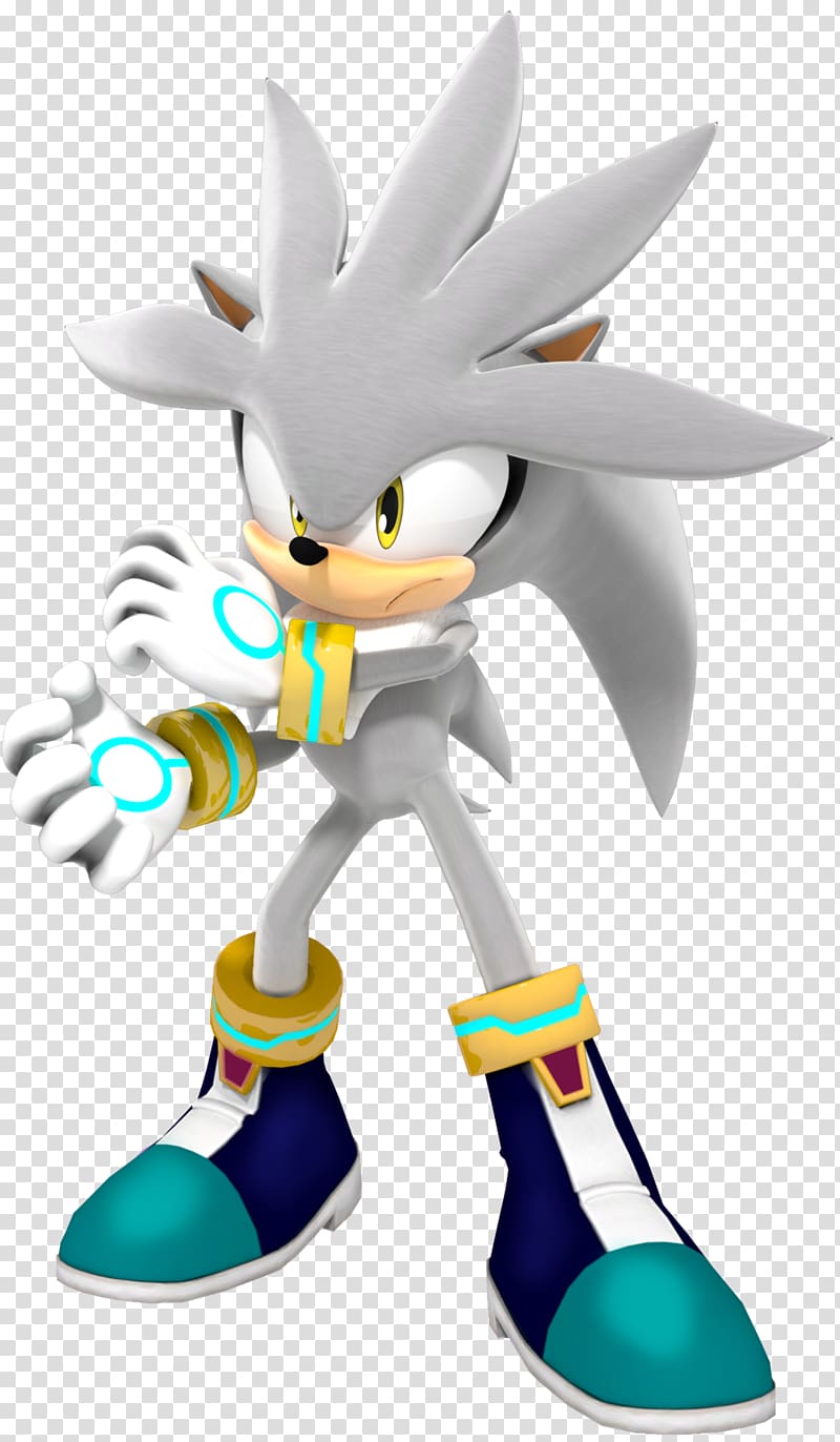Sonic the Hedgehog Shadow the Hedgehog Sonic Chaos Silver the Hedgehog, silver transparent background PNG clipart