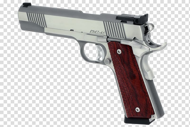 Dan Wesson Firearms .38 Super M1911 pistol .45 ACP, .45 ACP transparent background PNG clipart