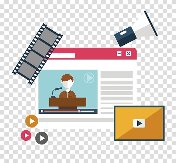 Video advertising Social video marketing Digital marketing, Marketing transparent background PNG clipart