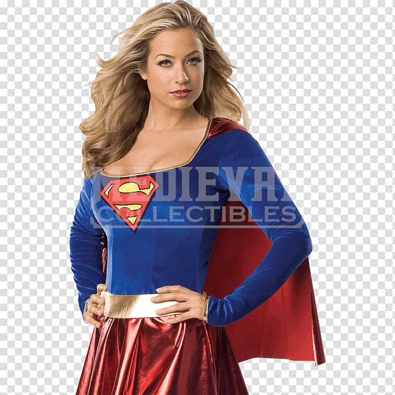 Supergirl Superwoman Costume party Clothing, supergirl transparent background PNG clipart