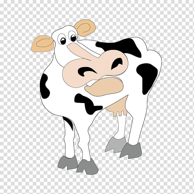 Tarentaise cattle Almabtrieb Dairy cattle, Cow cartoon of the material transparent background PNG clipart