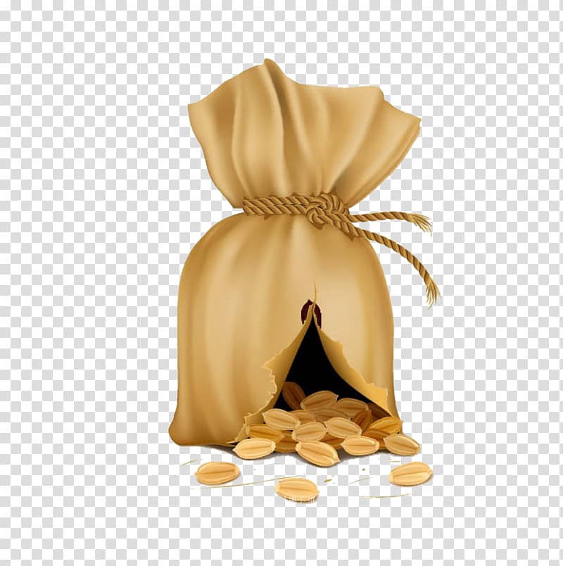 Coffee Cafe Bag , Bag of coffee beans transparent background PNG clipart