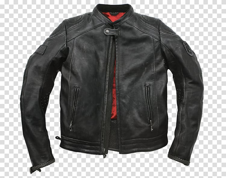 Leather jacket Motorcycle Helmets Clothing, vintage motorcycle transparent background PNG clipart