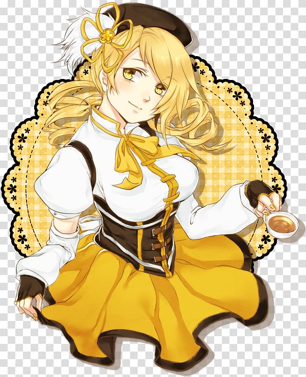 Mami Tomoe Anime Mangaka Magical girl, Anime transparent background PNG clipart