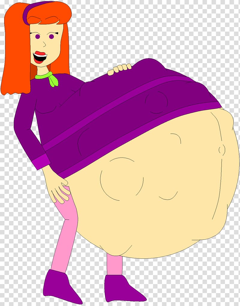 Daphne Blake Velma Dinkley Art Scooby-Doo, belly transparent background PNG clipart