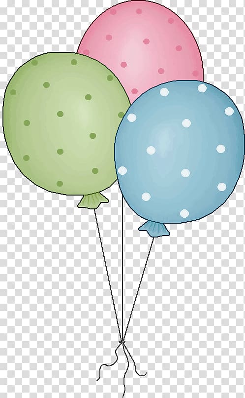 Hot air balloon Birthday Polka dot , balloon transparent background PNG clipart