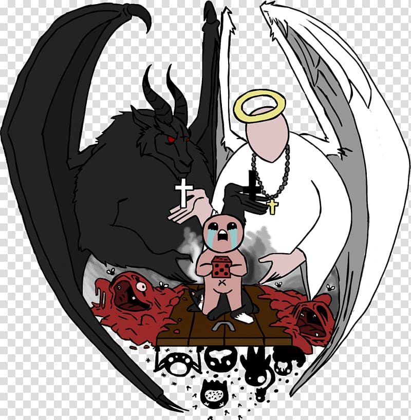 The Binding of Isaac: Afterbirth Plus Demon Abaddon Video game, bound transparent background PNG clipart
