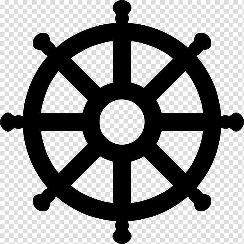 Computer Icons Dharmachakra , Wheel of Dharma transparent background PNG clipart