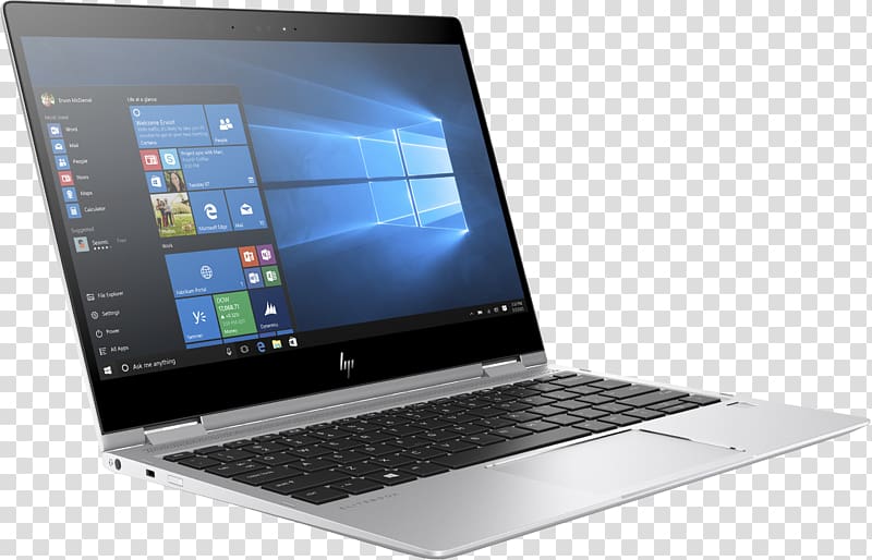 HP EliteBook x360 1030 G2 Laptop Hewlett-Packard MacBook Pro, Laptop transparent background PNG clipart