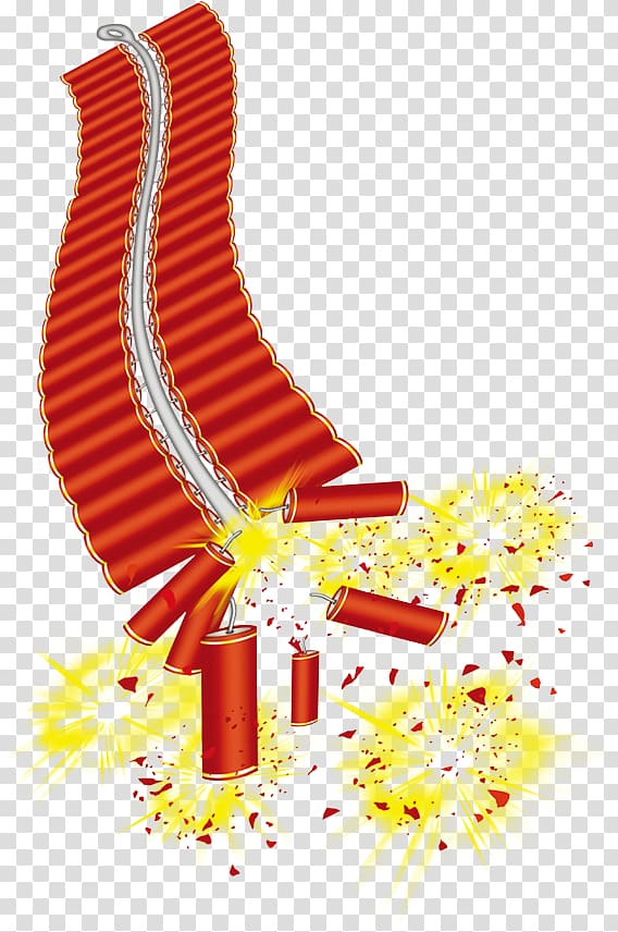 red fire cracker illustration, Firecracker Fireworks , Firecrackers Fireworks transparent background PNG clipart