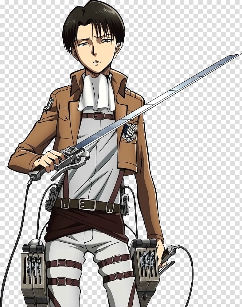 Eren Yeager Levi Hange Zoe Attack on Titan Erwin Smith, levi transparent background PNG clipart
